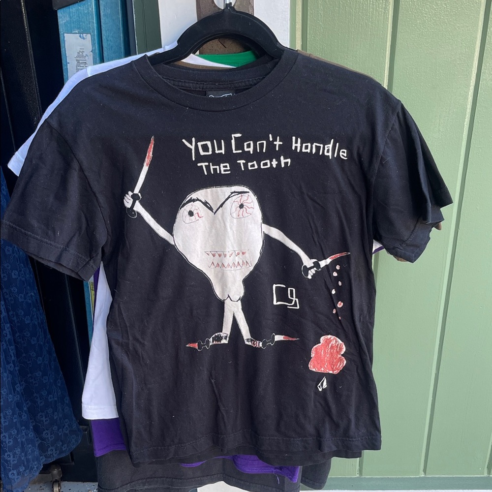 Black Graphic Kids T-Shirt